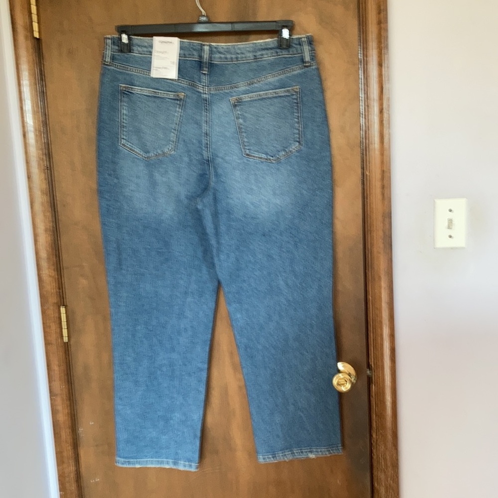 Sonoma high rise straight vintage style jean size 18 - Picture 11 of 14